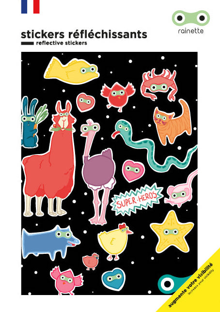Rainette - Reflective Stickers, Super Heros 8 ?A=PIC&PRODUCTNBR=STI-SUP&VARIANTNBR=0&SMALL=0.JPG