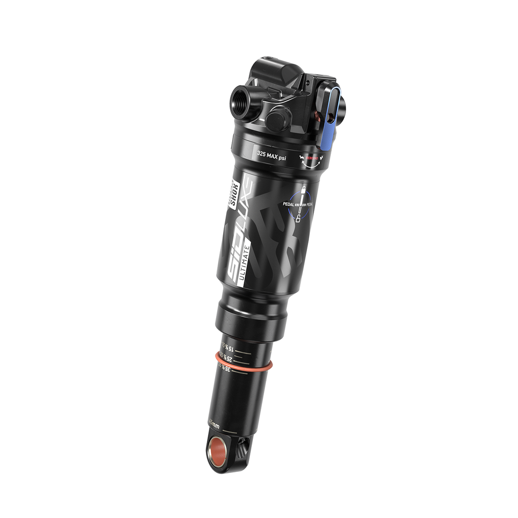 Rear Shock Sidluxe Ultimate 3Pos Lever Trunnion Black,145X30 M-Nr: 8402000025 1 0F13827E-6519-441E-9070-BC07AA8A4AFC