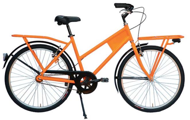 Bicità Trasporto Alu 26&Quot; Orange 1 35714