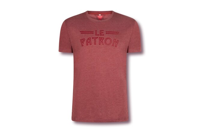 Le Patron Logo T-Shirt Bordeaux Melange L 1 35_86795.JPG?1675450188.JPG