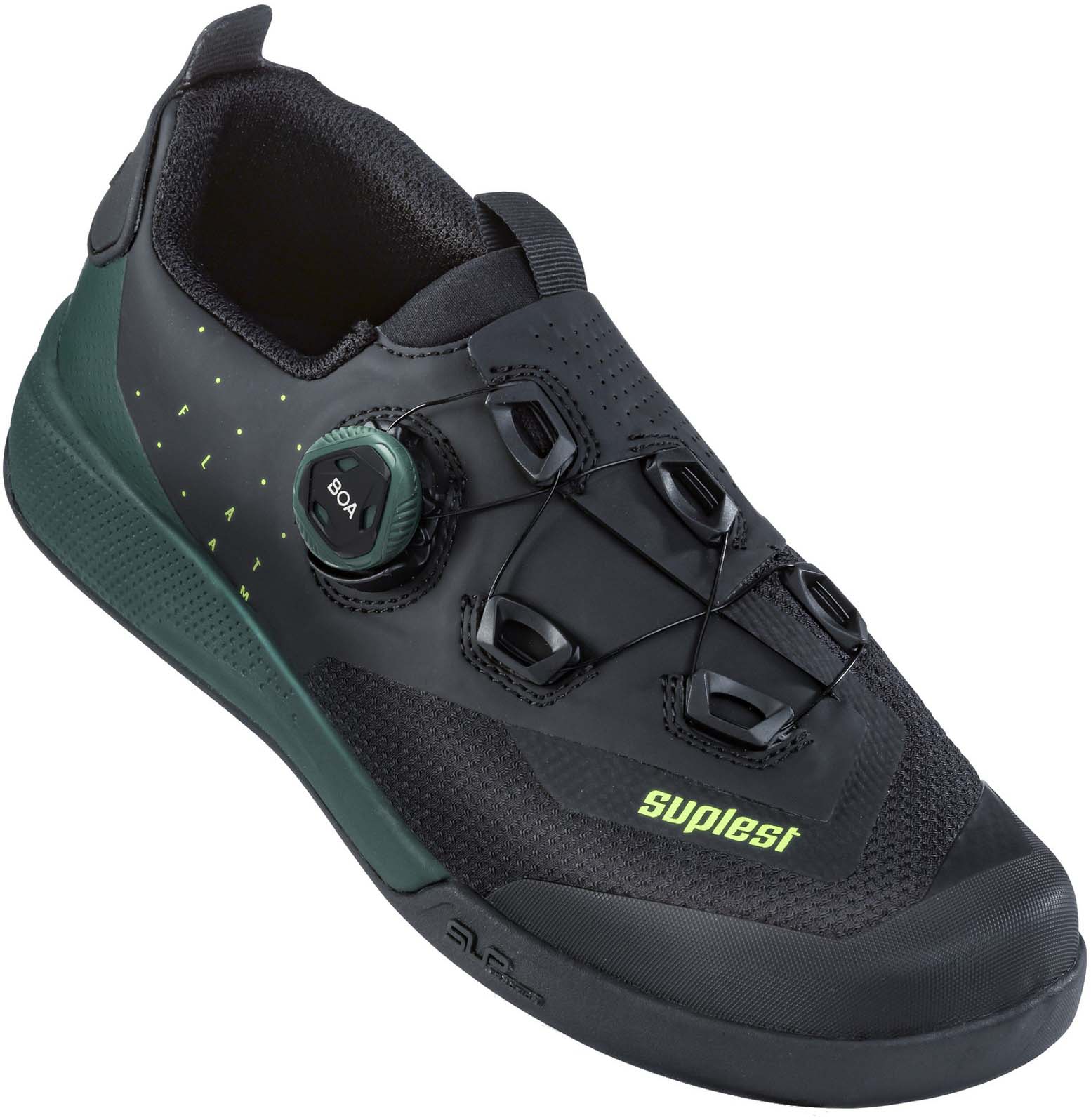 Suplest Schuhe Flatpedal Pro Boa L6 38, Suptraction, Black/Fir Green 1 74.105.803_0.JPG
