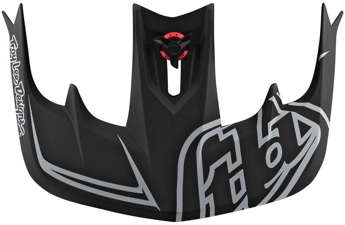 Troy Lee Designs Stage Helmet Visor, Pinstripe Black/White 1 79.200.780_0.JPG