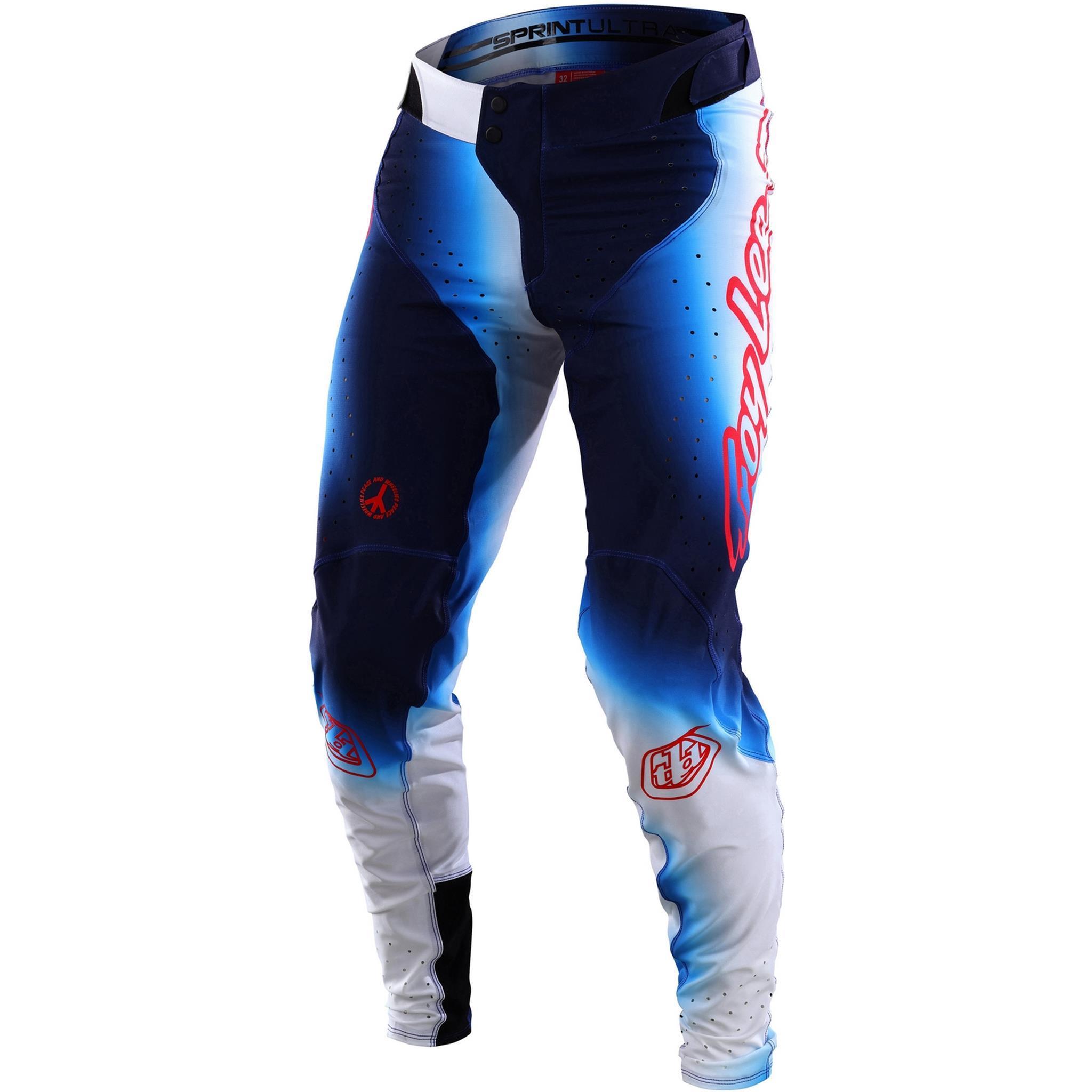 Troy Lee Designs Sprint Ultra Pants No Liner Men 36, Lucid White/Blue 1 79.232.383_0.JPG