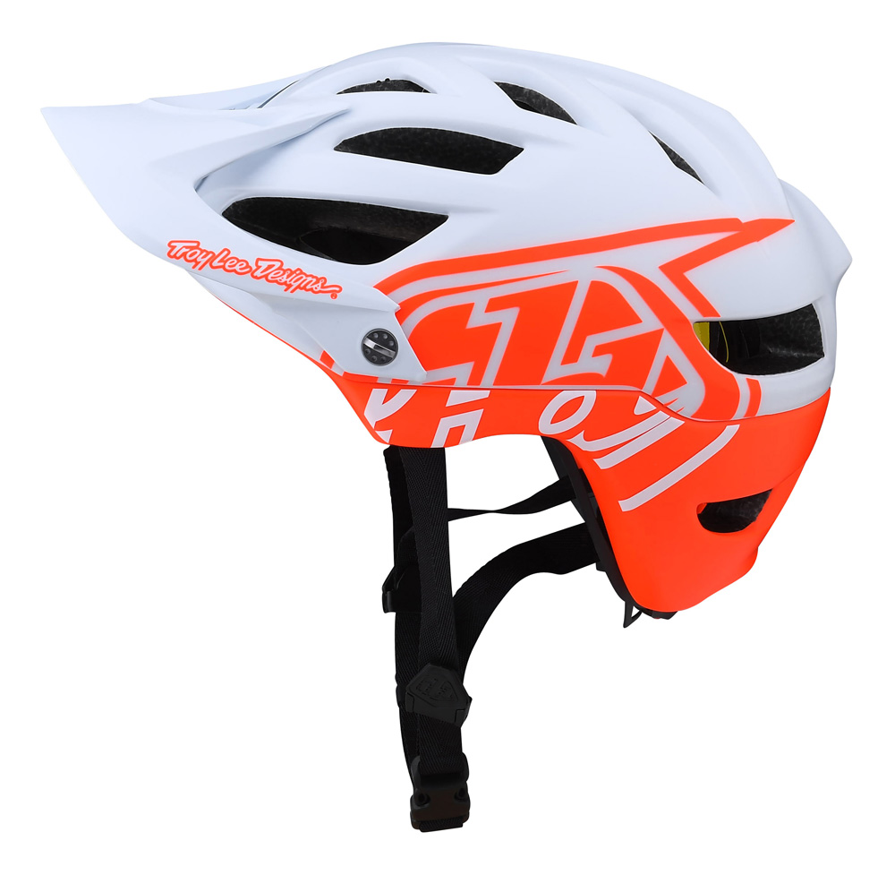 Troy Lee Designs A1 Helmet W/Mips Youth One Size, Classic Rocket Red 1 79.512.600_0.JPG