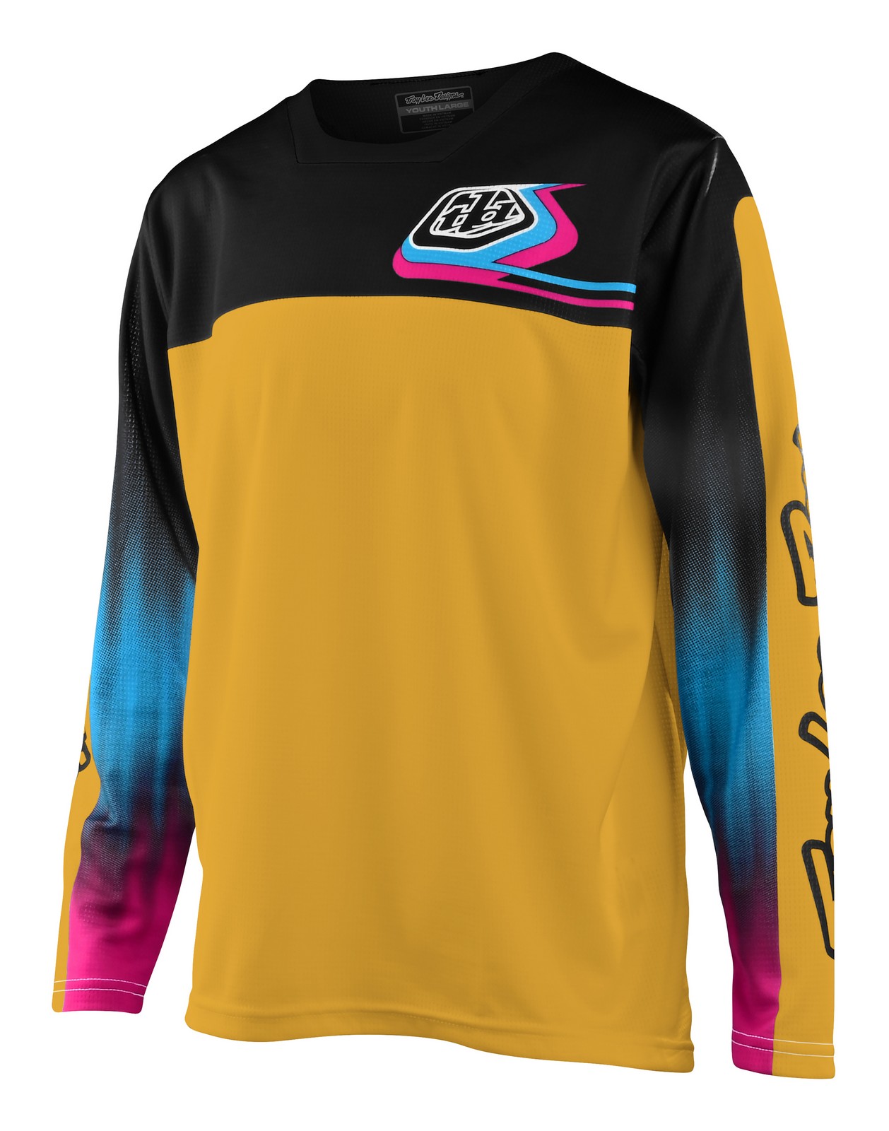 Troy Lee Designs Sprint Jersey Youth M, Jet Fuel Golden 1 79.538.292_0.JPG
