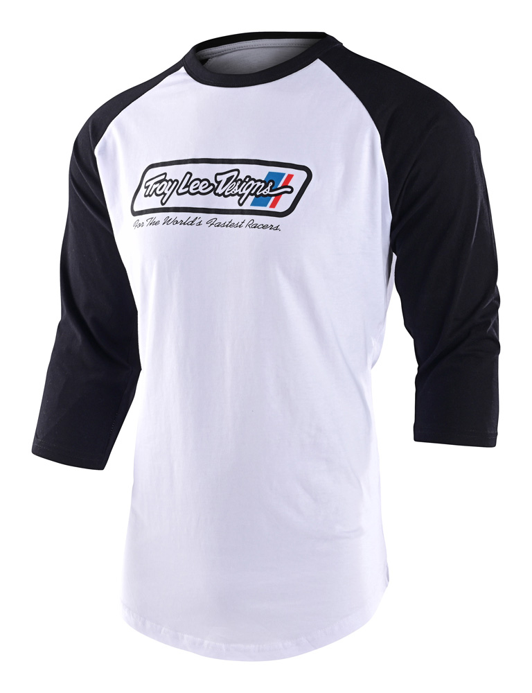 Troy Lee Designs Go Faster Long Sleeve Raglan White/Black Men S, White/Black 1 80.225.163_0.JPG