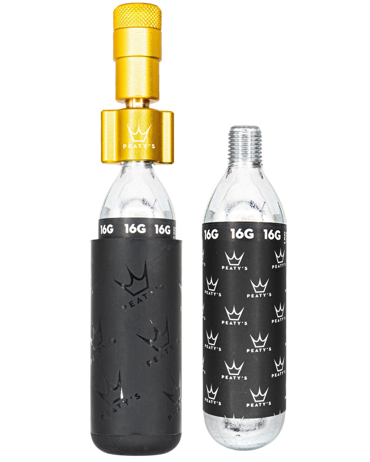 Peaty'S Holeshot Co2 Tyre Inflator Road &Amp; Gravel, Gold, Incl. 16G Co2 1 82.026.030_0.JPG