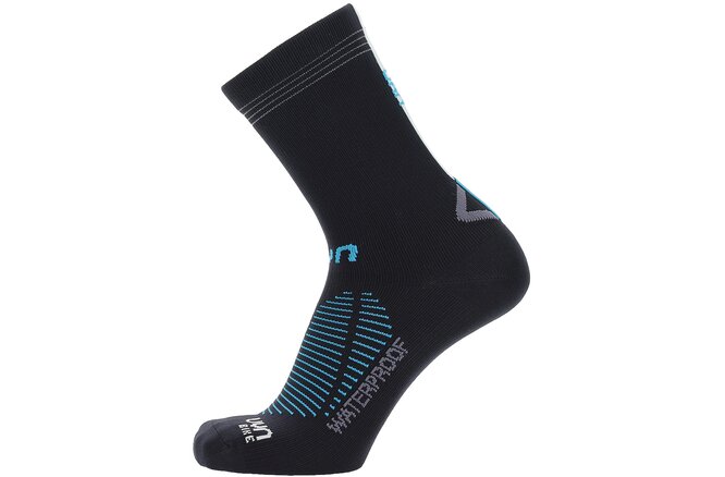 Uyn Unisex Waterproof115 Socks Black/Turquoise 39-41 1 95_82013_SE.JPG?1675498022.JPG