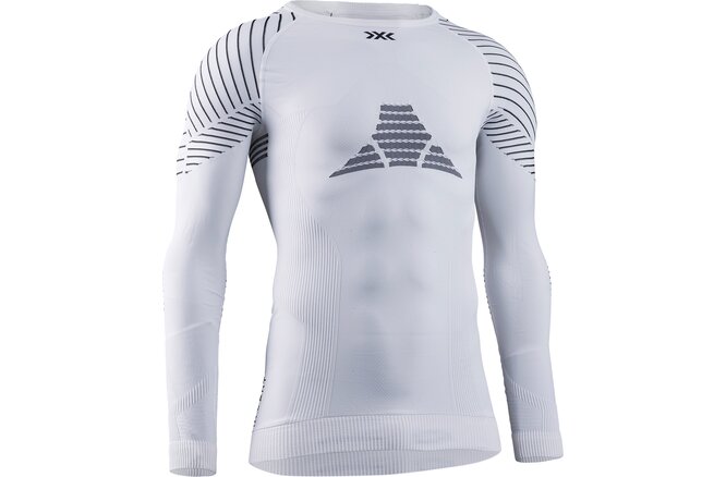 X-Bionic Men Invent 4.0 Shirt Lg Sl White/Black Xxl 1 95_86369.JPG?1675501124.JPG
