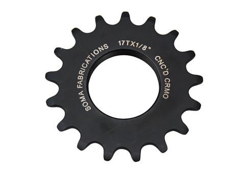 Soma Track Cog Phosphate Black Ritzel 1/8/20 T 8 ?A=PIC&PRODUCTNBR=A1629&VARIANTNBR=10487&SMALL=0.JPG