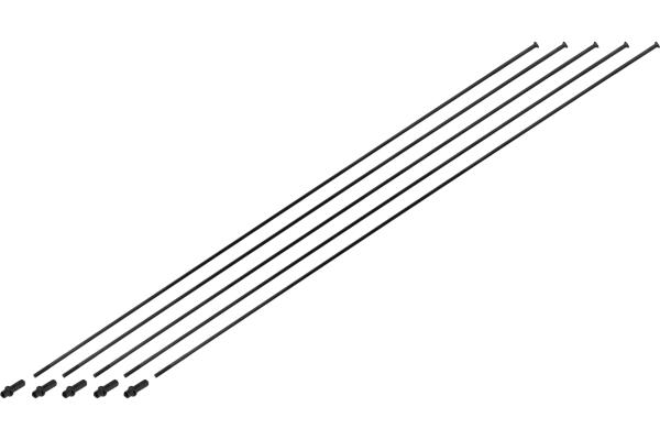 Newmen Sapim Leader 14G Straightpull Schwarz Speichenset 300Mm 1 NEWMEN-SAPIM-LEADER-SPEICHE
