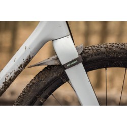 Mudder Mini, Gravel/Road Front Mudguard, Black 1 MUDDER-MINI-GRAVEL-ROAD-FRONT-MUDGUARD-BLACK
