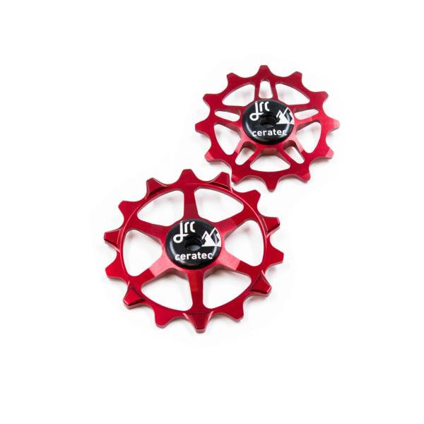 Jrc Components Ceramic Sram Xx1/X01/Gx Eagle, Axs Eagle Red Schaltwerkrã¤Dchen 1 JRC-COMPONENTS-CERAMIC-SRAM-EAGLE-RED