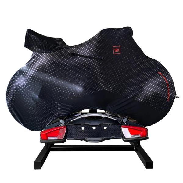 Velosock Full Cover Waterproof For Road Bike Carbon Black 1 VELOSOCK-FULL-COVER-WATERPROOF-CARBON-BLACK1